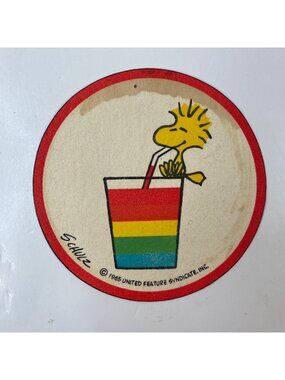 Vintage 1985 Woodstock Coaster By Schultz